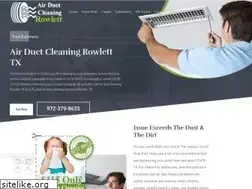 Sites similar to airductcleaningrowlett.com