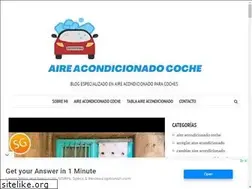 Sites similar to aireacondicionadocoche.com.es