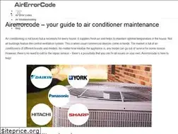 Sites similar to airerrorcode.com