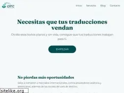 Sites similar to airetraducciones.com