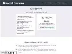 Sites similar to airfair.org