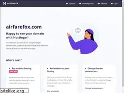 Sites similar to airfarefox.com