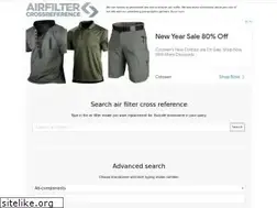 Sites similar to airfilter-crossreference.com