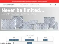 Sites similar to airfilterexpress.com
