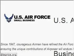 Sites similar to airforcesmallbiz.org