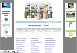 Sites similar to airforcewriter.com