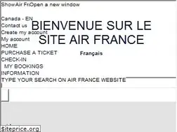Sites similar to airfrance.ca