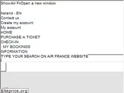 Sites similar to airfrance.ie