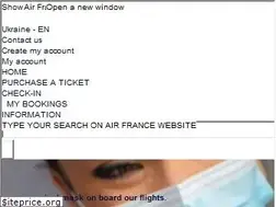 Sites similar to airfrance.ua