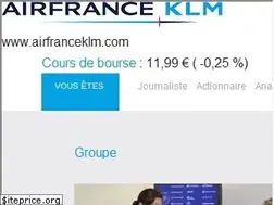 Sites similar to airfranceklm-finance.com