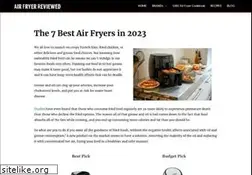 Sites similar to airfryerreviewed.com