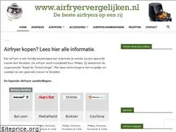 Sites similar to airfryervergelijken.nl