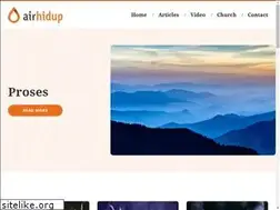 Sites similar to airhidup.com