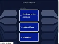 Sites similar to airkickse.com