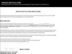 Sites similar to airlessbottles.com