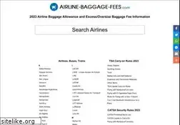 Sites similar to airline-baggage-fees.com