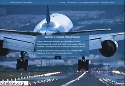 Sites similar to airlinecontact.info