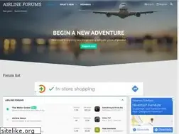 Sites similar to airlineforums.com