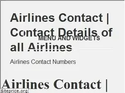 Sites similar to airlinescontact.com