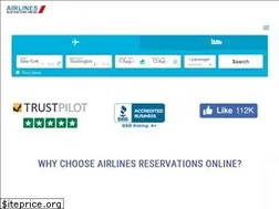 Sites similar to airlinesreservationsonline.com