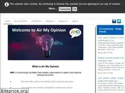 Sites similar to airmyopinion.com