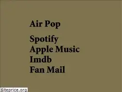 Sites similar to airpop.us