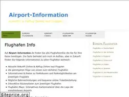 Sites similar to airport-information.de