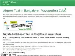 Sites similar to airportaxi.in