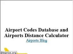 Sites similar to airportcitycodes.com