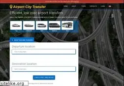 Sites similar to airportcitytransfer.com