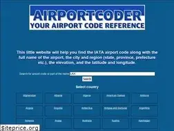 Sites similar to airportcoder.com