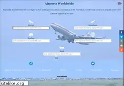 Sites similar to airports-worldwide.info