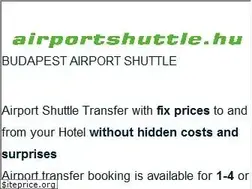 Sites similar to airportshuttle.hu