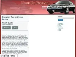 Sites similar to airporttaxibrampton.com