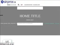 Sites similar to airpros.xyz