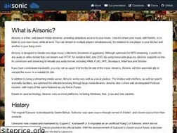 Sites similar to airsonic.github.io