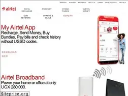Sites similar to airtel.co.ug