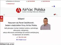 Sites similar to airvac.pl