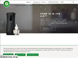 Sites similar to airwick.be