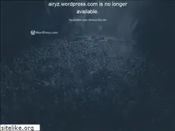 Sites similar to airyz.wordpress.com
