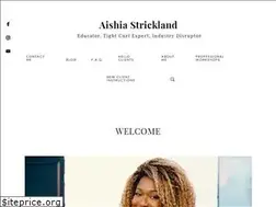 Sites similar to aishiastrickland.com