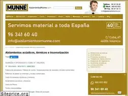 Sites similar to aislamientosmunne.com