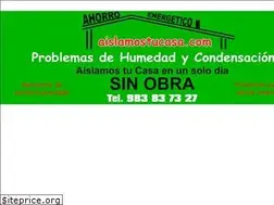 Sites similar to aislamostucasa.com