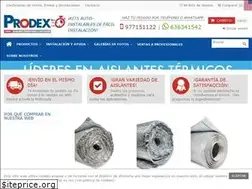 Sites similar to aislantesprodex.com