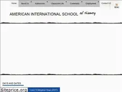 Sites similar to aisniamey.org