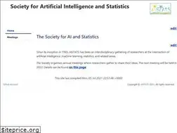 Sites similar to aistats.org