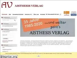 Sites similar to aisthesis.de