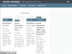 Sites similar to aisurunihongo.blogspot.com
