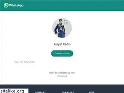 Sites similar to aisyahradin.wasap.my