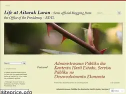 Sites similar to aitaraklaranlive.wordpress.com